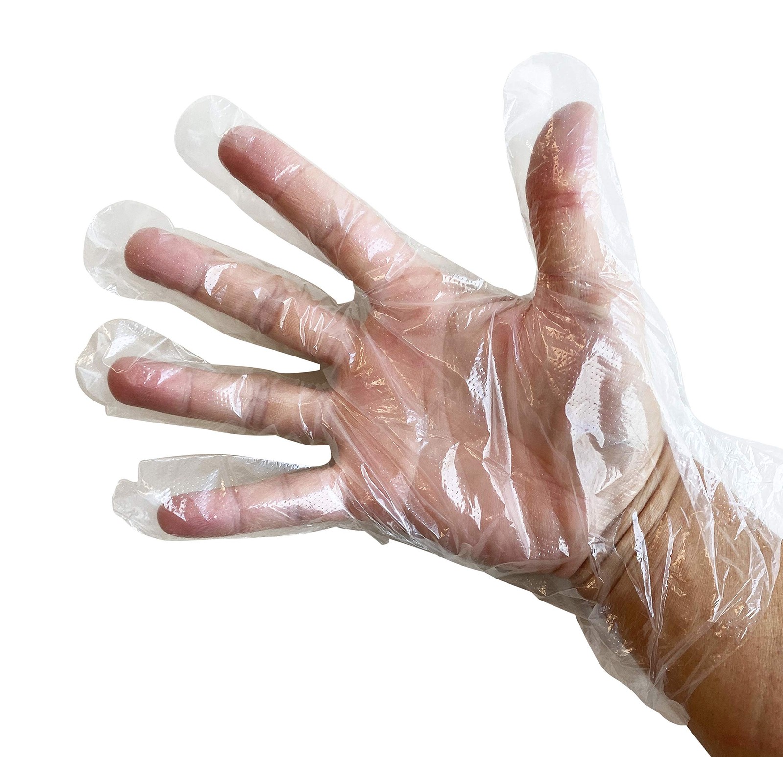 2000 Count Kingseal Light Duty Poly Disposable Gloves Powder-Free Latex-Free