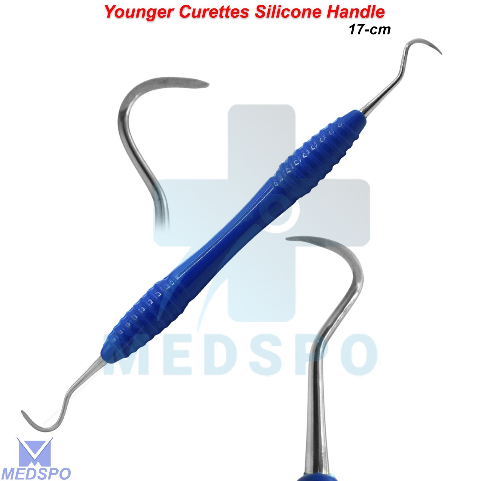 Dental Periodontal Younger, Good Curettes 7/8 Universal Silicone Handle Tools