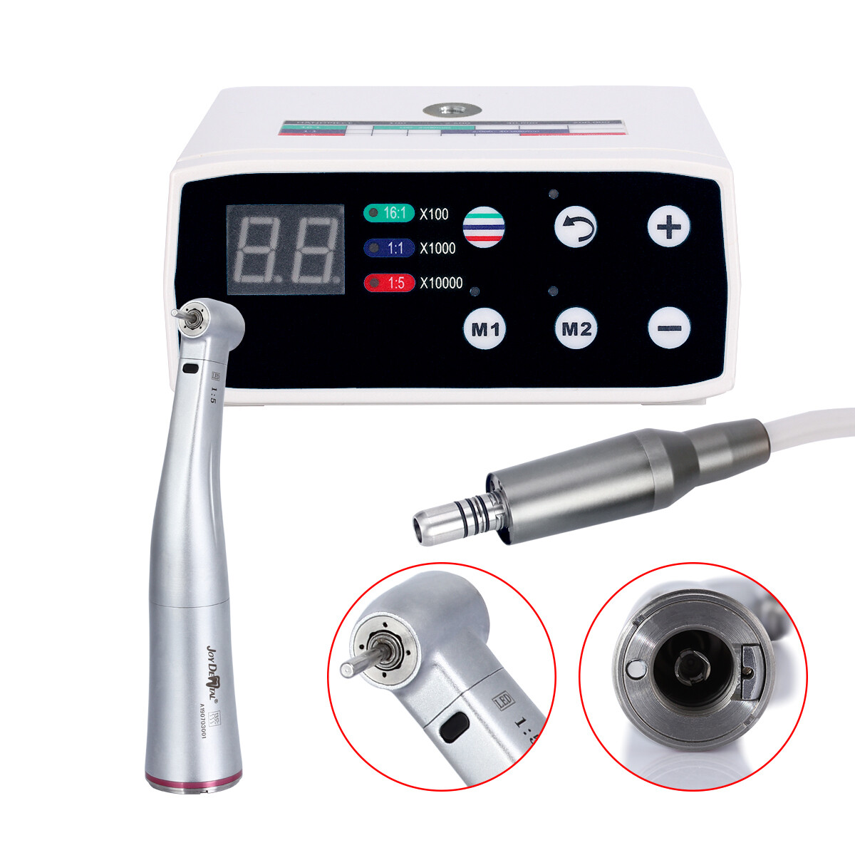 Dental Brushless LED Electric Micro Motor /1:5 Fiber Optic Handpiece