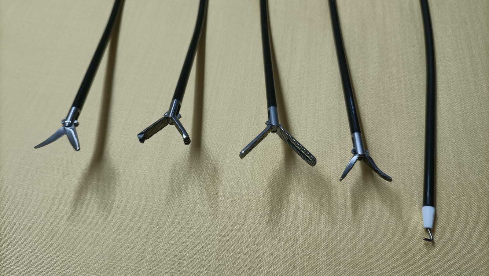 5pc Laparoscopic Sills Instruments Set 5mmx400mm Reusable Surgical Instruments