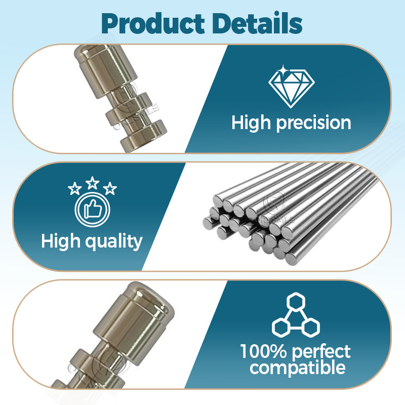 1 /3/5/6/10/15/20 pcs Dental Classic female Lab analog fit to Locator system 4mm
