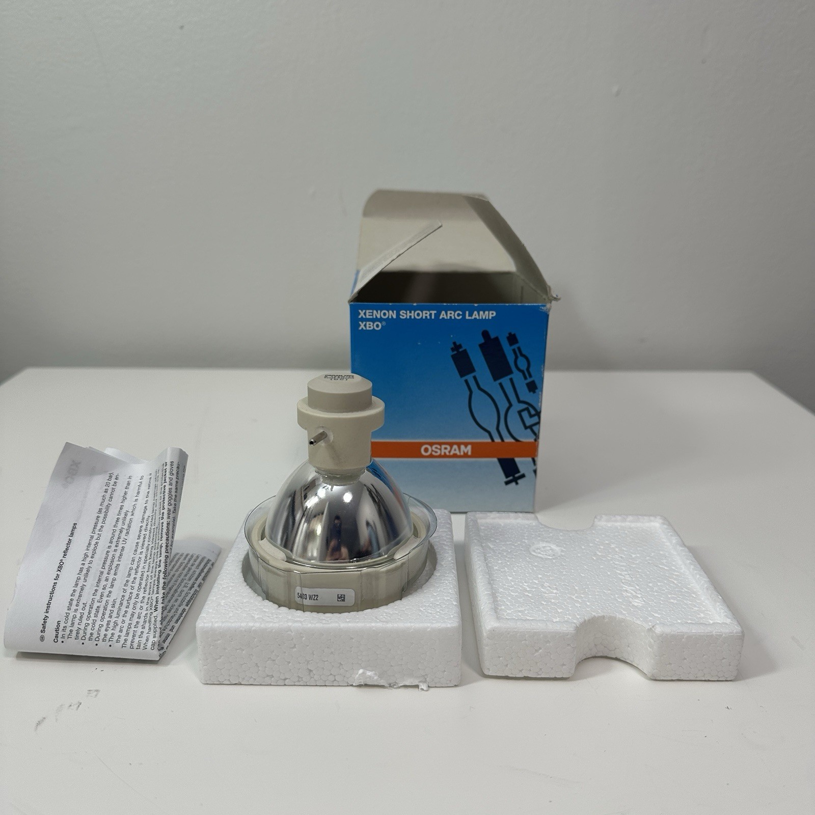 OSRAM XBO 100W/45 OFR Xenon Short Arc Lamp/New Open Box