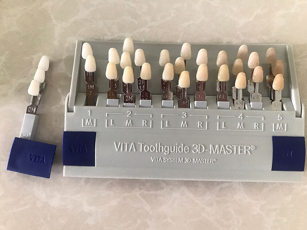 VITA Dental Toothguide 3D Master Resin 29 Colors With Bleached Shade Guide