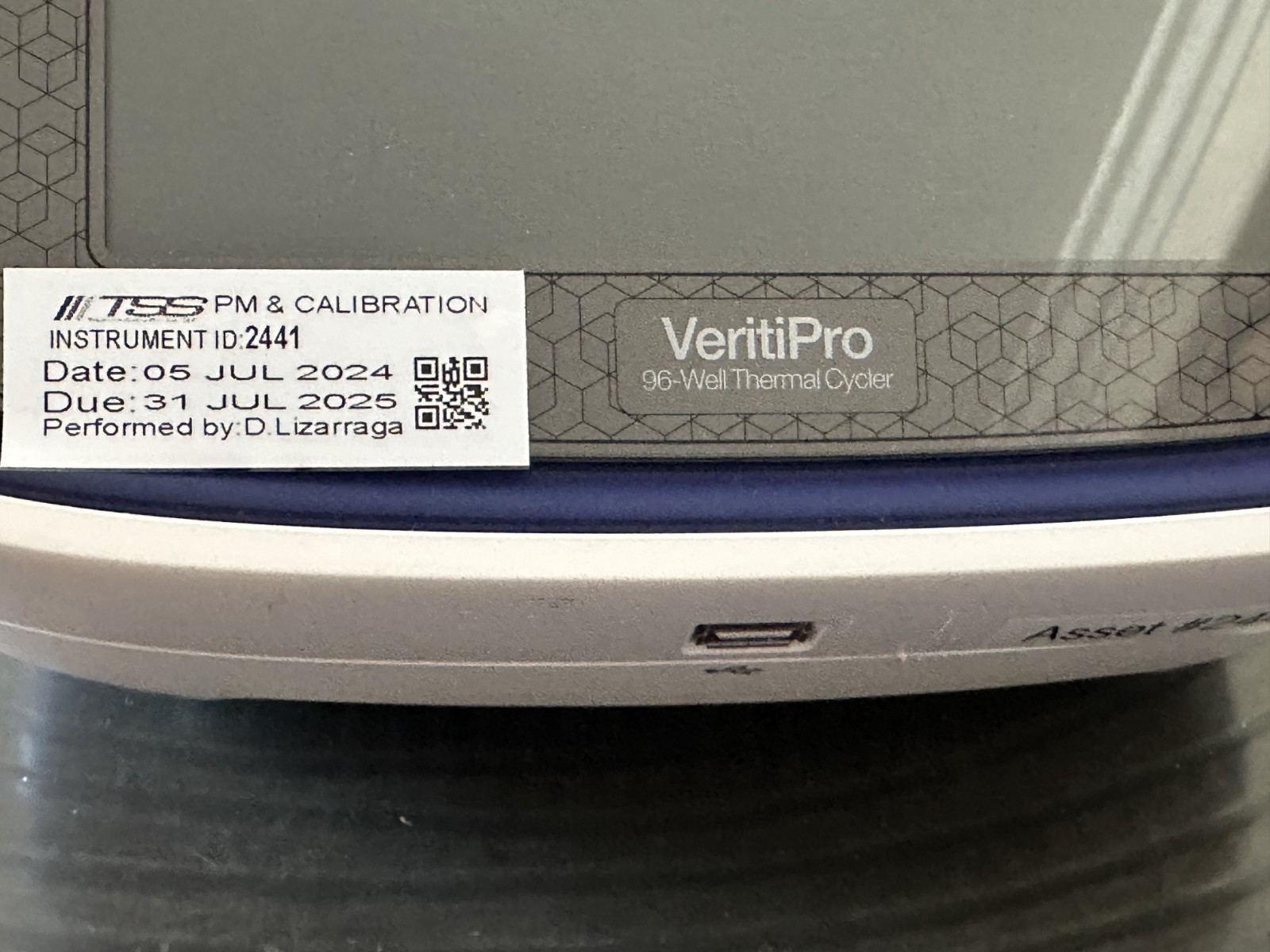 Applied Biosystem VeritiPro Thermal Cycler A47394 Model- 96 Well THERMAL CYCLER