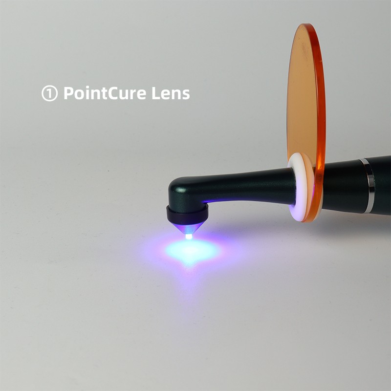 VVDental Wireless LED Curing Light 2500mW/cm² Resin Cure 1S Photopolymerize Lamp