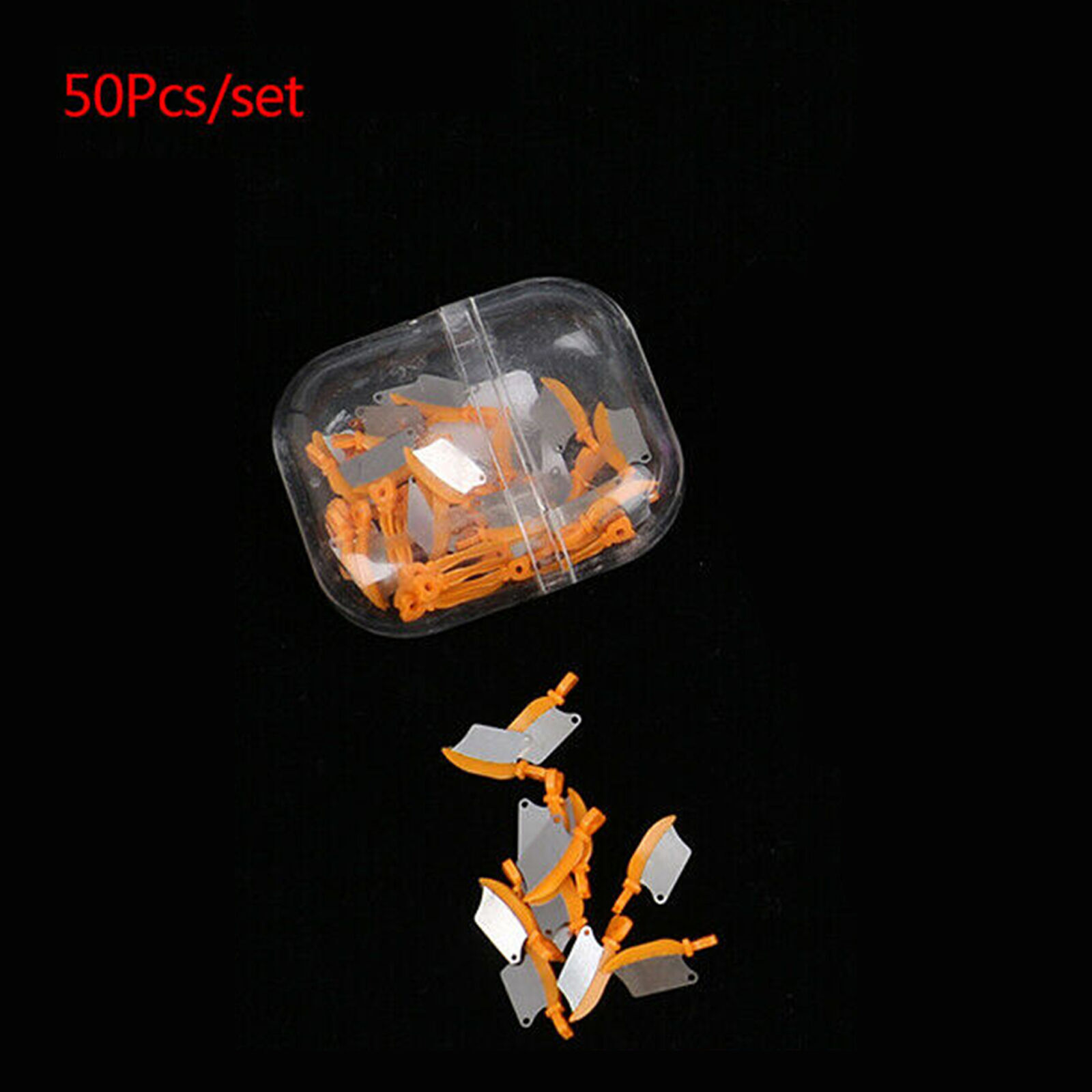 50pcs Dental Fender Interproximal Wedges Matrix Blade Guard Metal M 134��C New