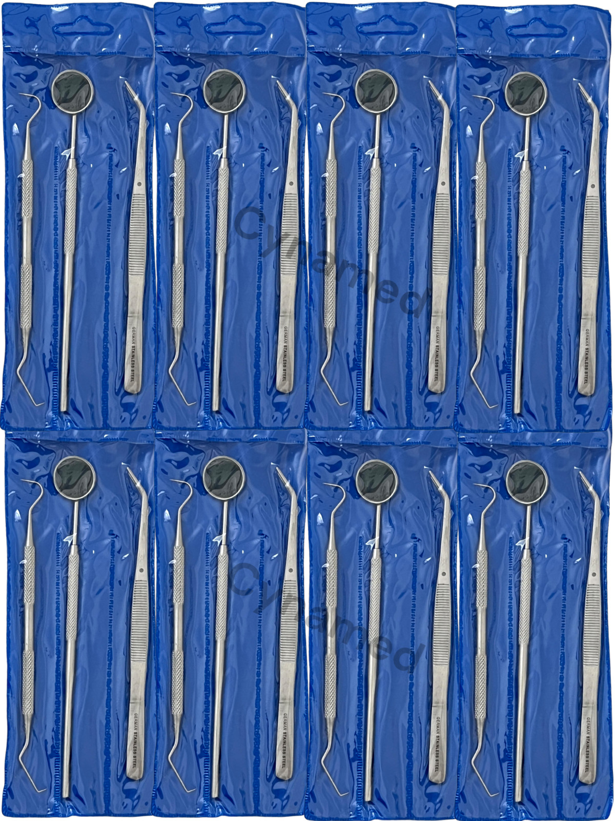 NEW 48 Instruments Basic Dental Set Mirror Explorer College plier -German Grade