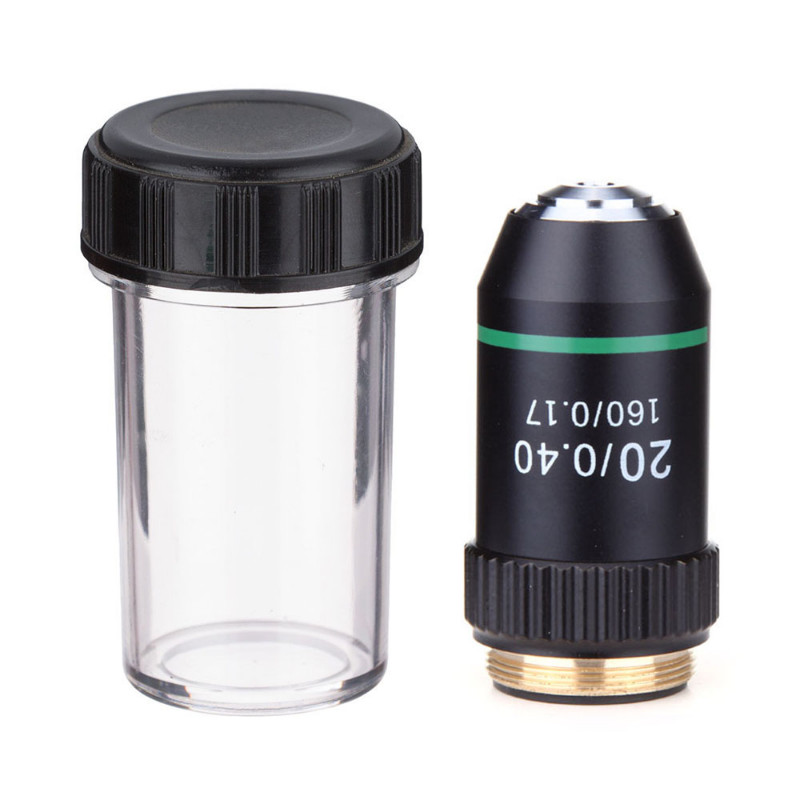 4X 10X 20X 40X 60X 100X 195 Achromatic Objective Lens for Biological Microscope