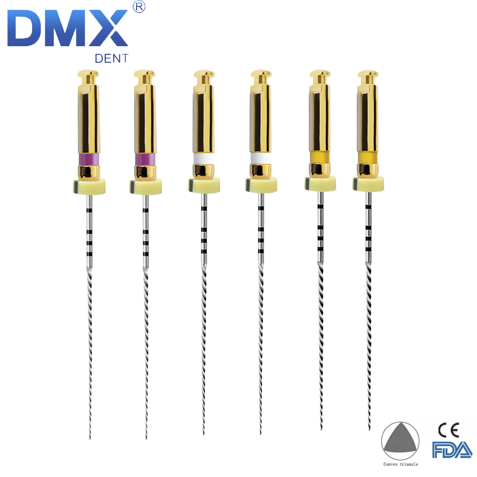 DMXDENT Dental Endo NITI Rotary File X-PATH Engine Root Canal Treatment 21/25MM