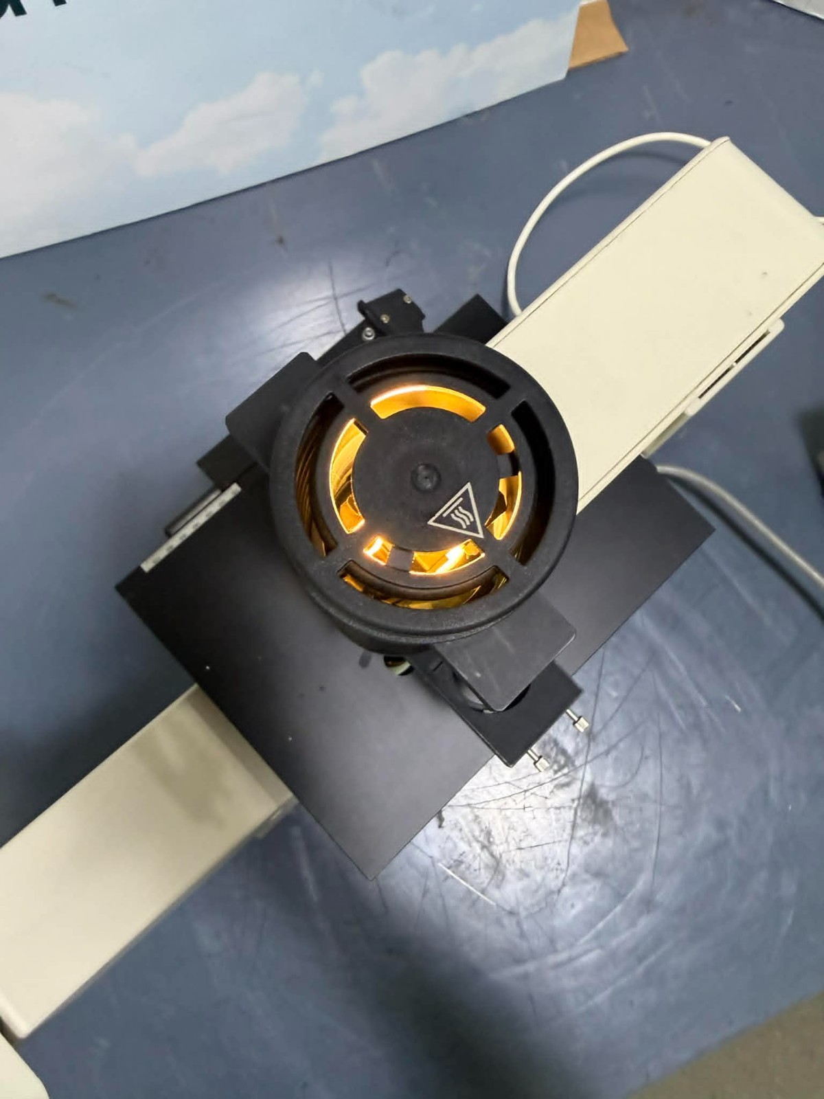Microscope Zeiss Phase Contrast Invertoscope Axiovert 25 w HBO 25 CFL 2 P1 10X