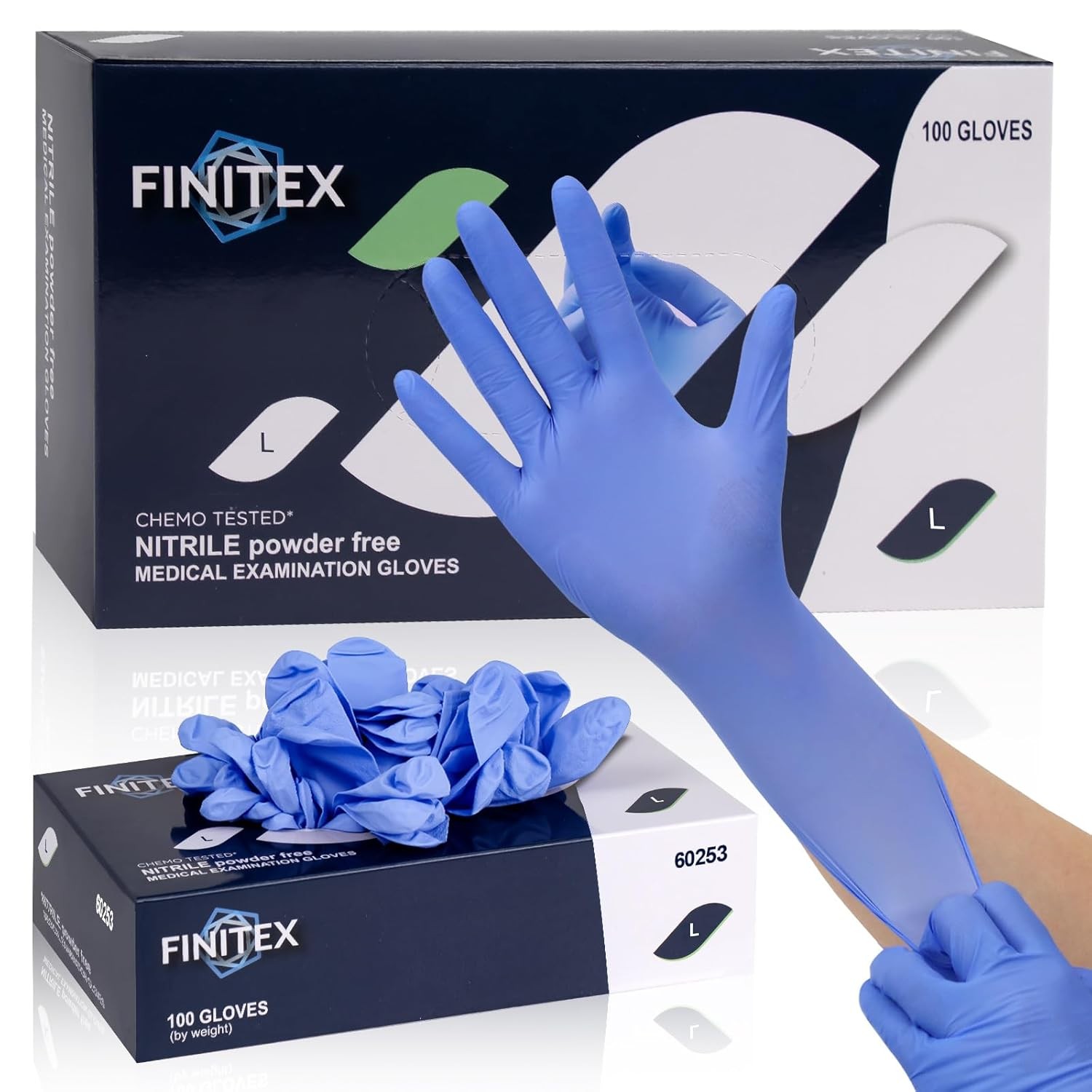 Nitrile Disposable Medical Exam Gloves Latex Free 100/1000 PCS Medical Supply