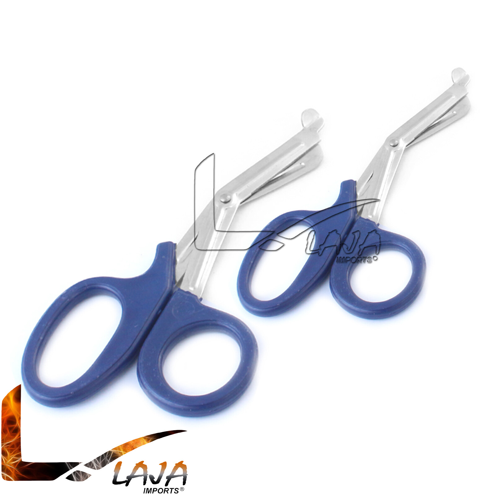Dark Blue EMT Nurse Scissors 5.5” & 7.5” First Aid Trauma Paramedic Emergency