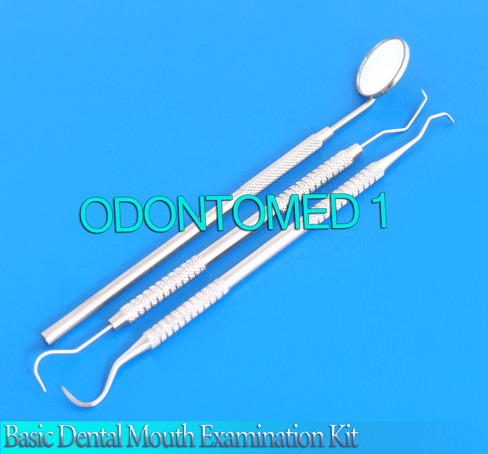Basic Dental Mouth examination Kit Scaler,Mouth Mirror Handle Explorer,PR-0032