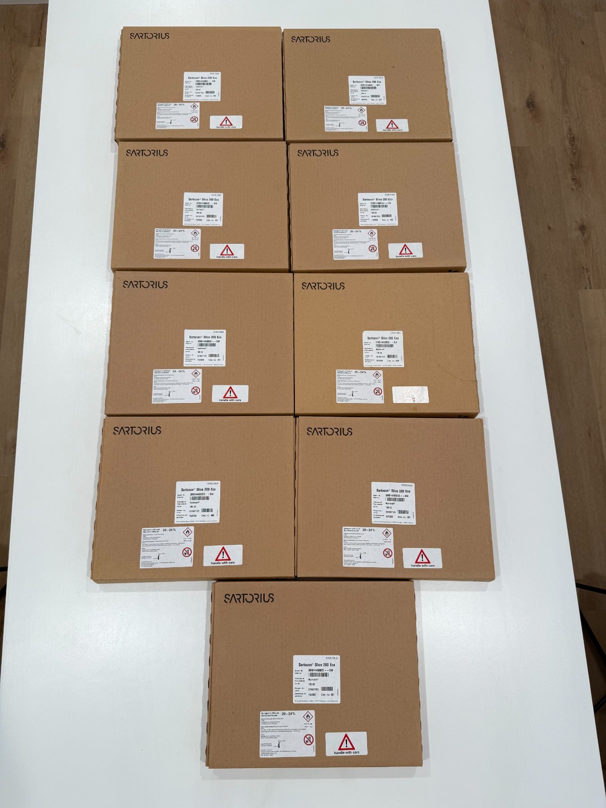 Sartorius Slice 200 ECO 100kDa Hydosart 3M81446802E-SW 9 Packs (10/2026)