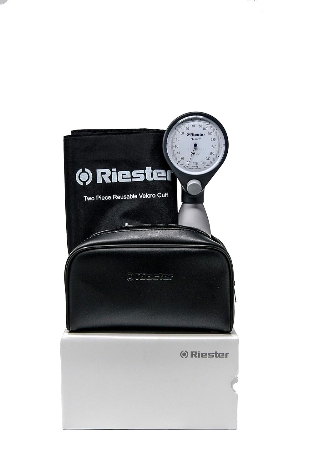 Riester Ri-San LF1512 Palm Blood Pressure Cuff Aneroid Sphygmomanometer Grey NEW