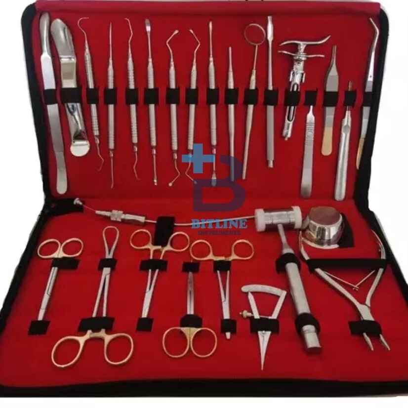 28 pieces basic orthodontics dental instruments set