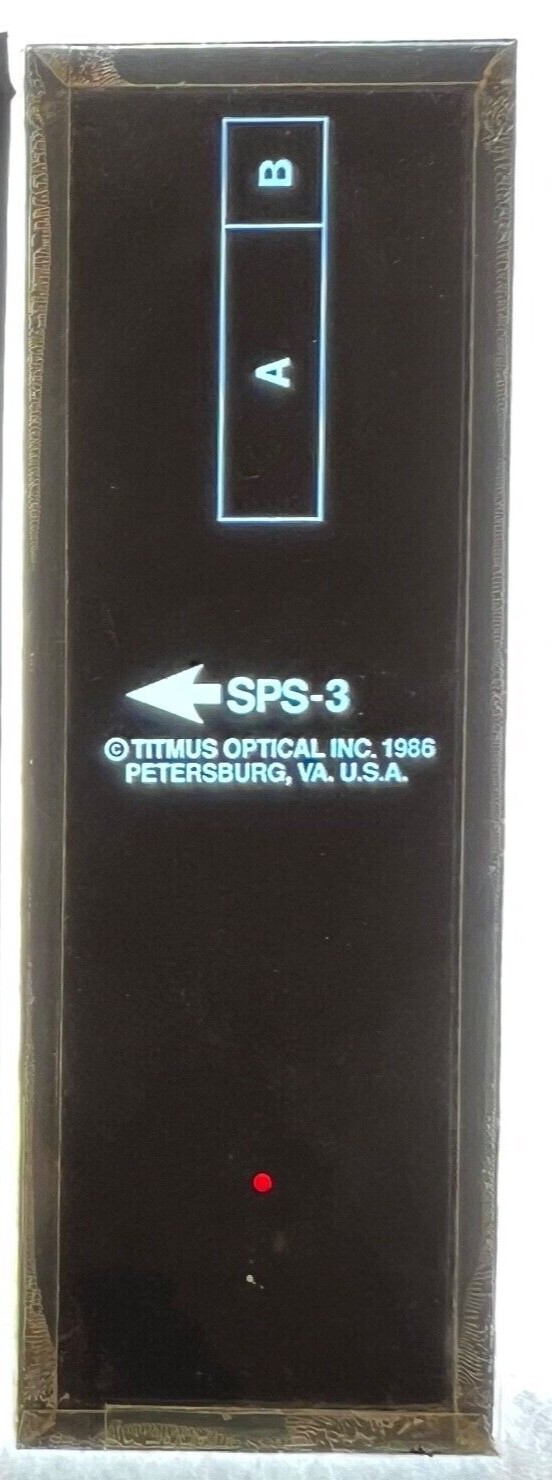 Used Titmus Vision Screener Slides SPS-3 Binocularity Test Slide