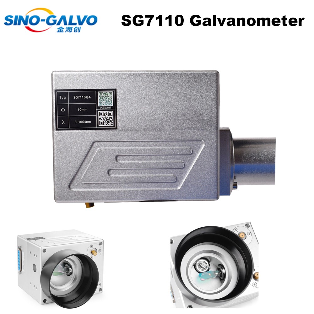 1064nm Fiber Laser Scanning Galvo Head SG7110 Galvanometer Power Supply Laser