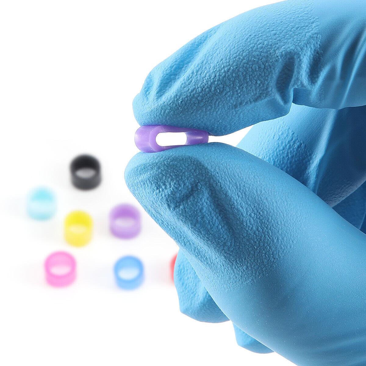 Dental Instrument Recognition Silicone Color Code Rings Bands Large Sizes 135ºC
