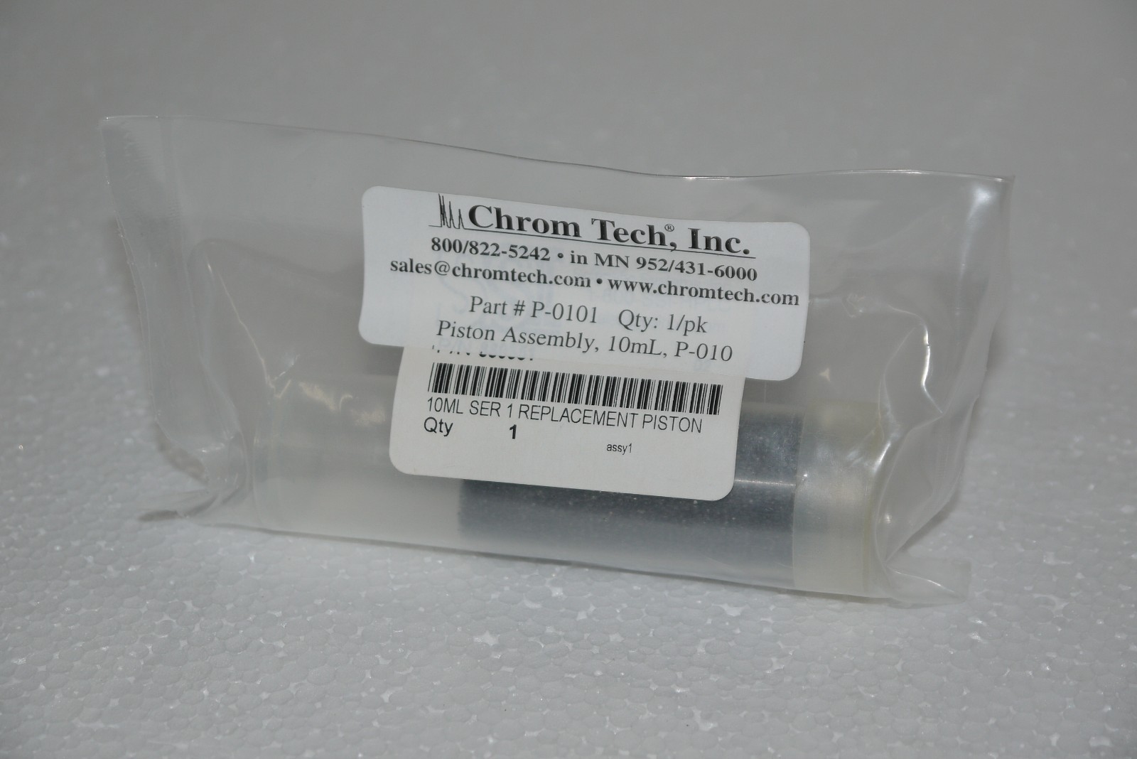 Chrom Tech 880351 P-0101 Assembly Single Piston Isocratic Pump 10mL Ser. 1 New