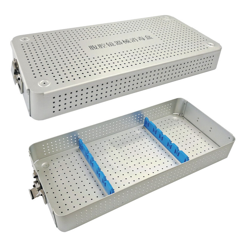 Laparoscopic instrument sterilization box For 540*250*70MM