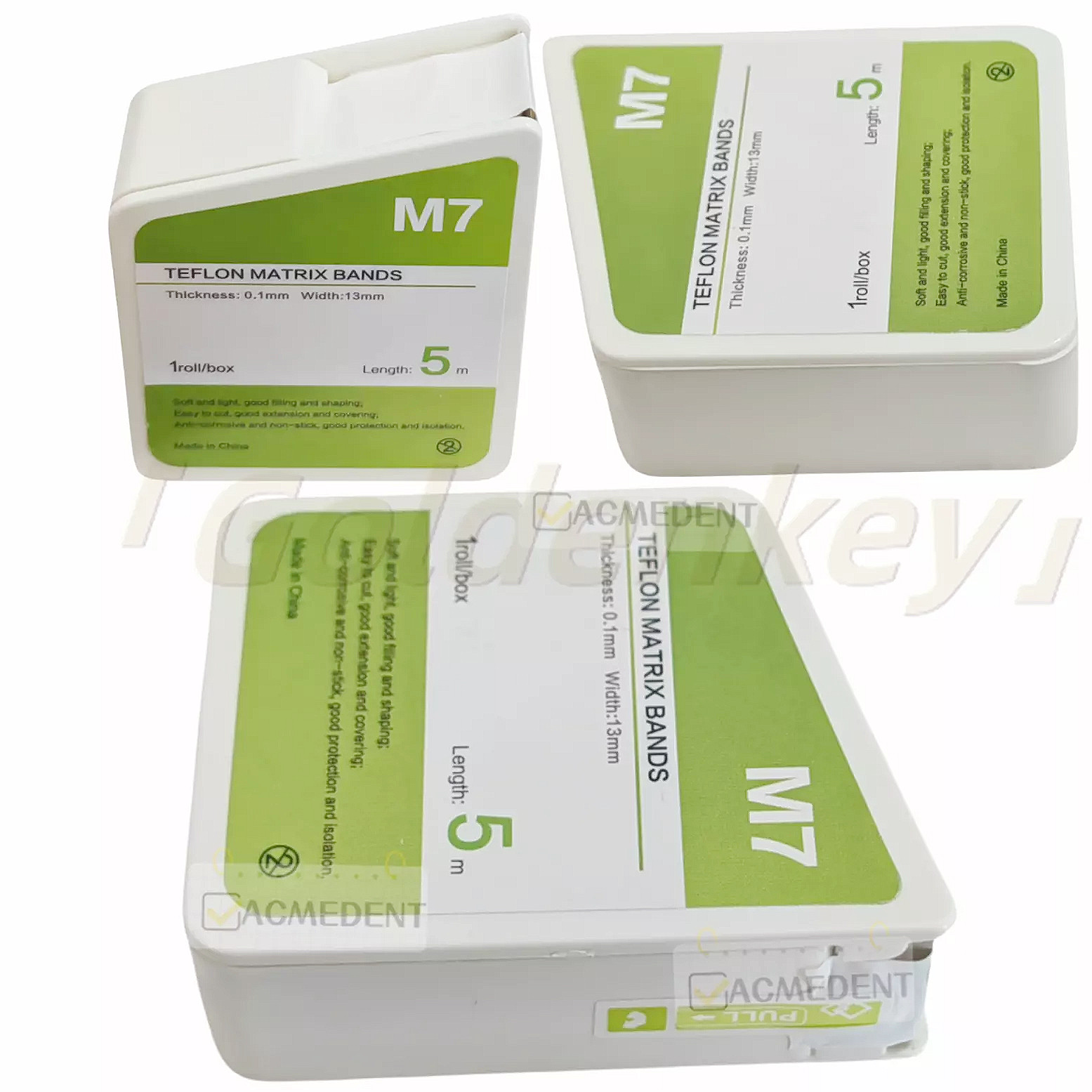 1Roll Dental Teflon Matrix PTFT Corrosion Resistant Non-Stick Isolation 0.1mm