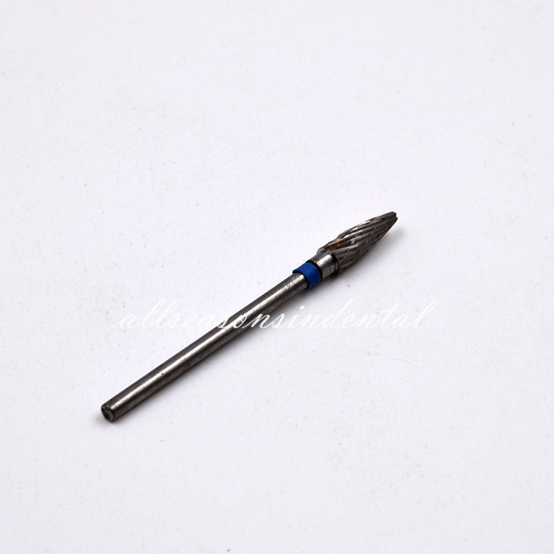 10 Pcs Dental Lab Tungsten Steel Carbide Burs Polishing Bur Drills HP 2.35mm