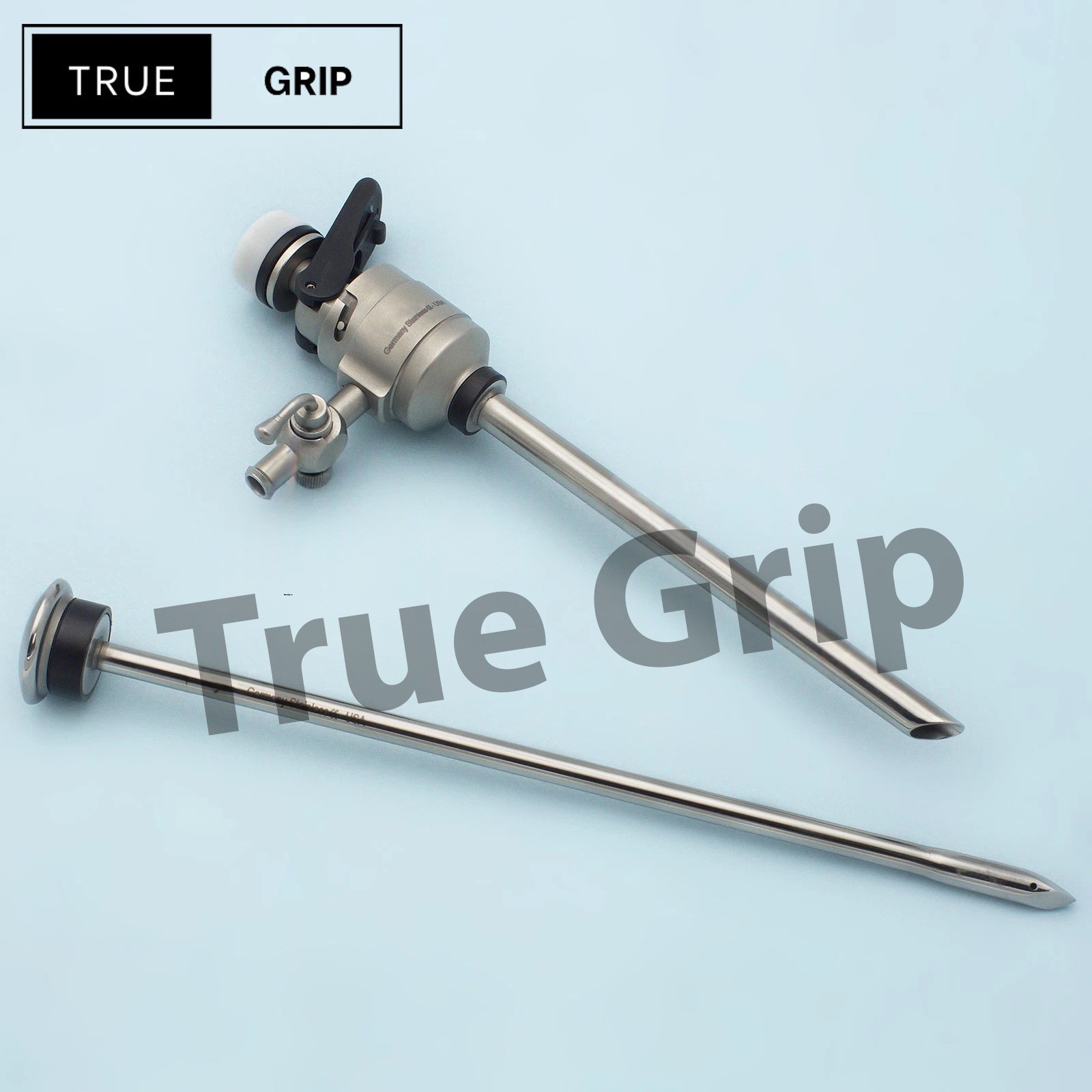 Trocar Cannula 10mm Multifunctional Valve Pyramidal Tip Laparoscopic USA