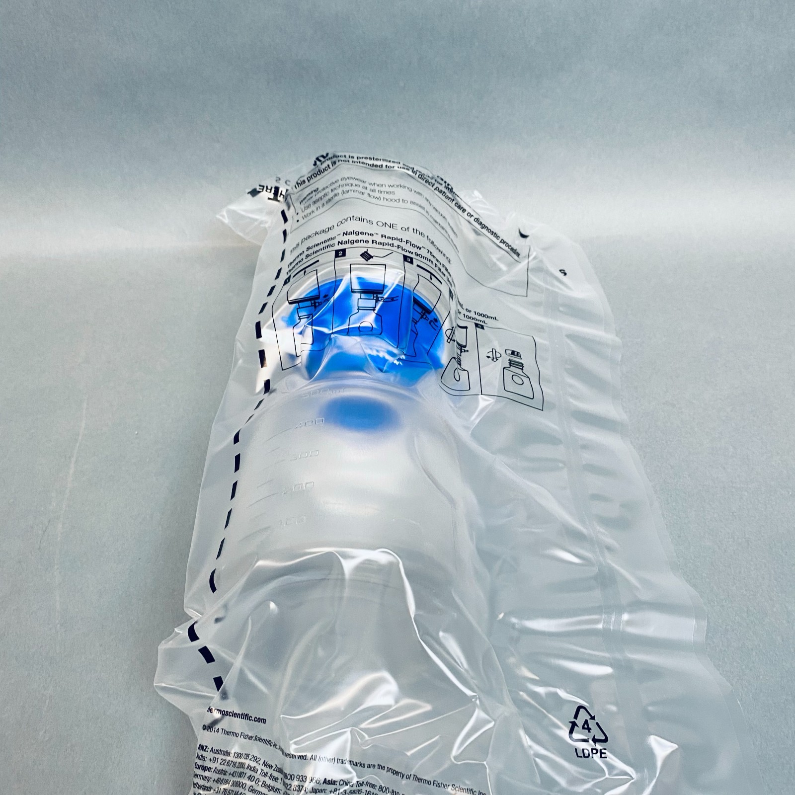 Thermo Scientific Bottle Top Filter 500 ml Rapid Flow 0.2 um PES Case of 12