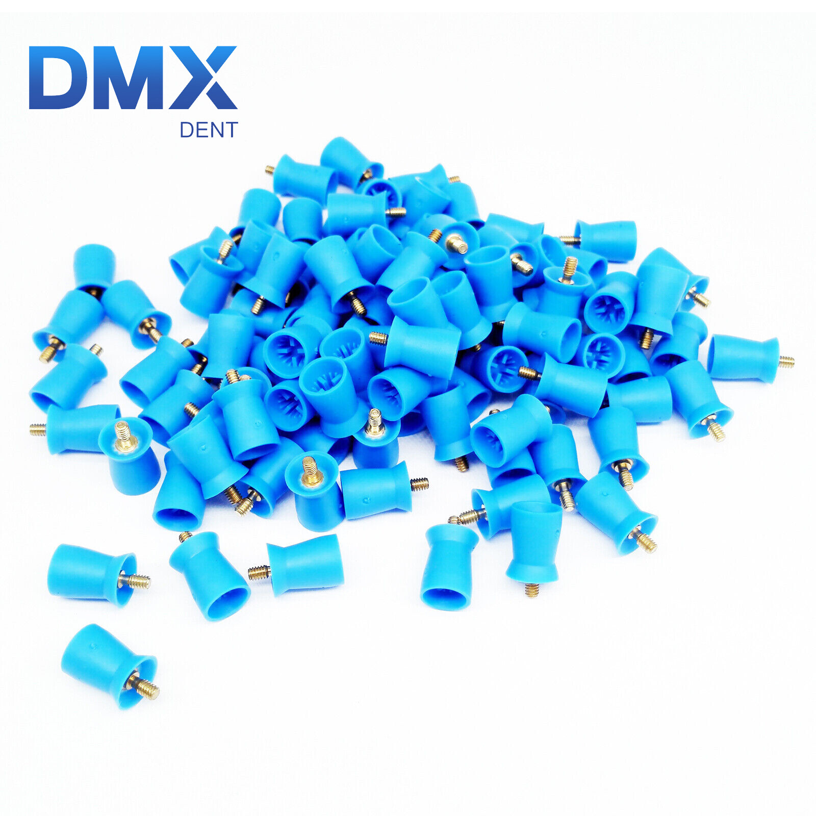 Dental Prophy Prophylaxis Polishing Rubber Cups Webbed Screw-in Snap on Latch