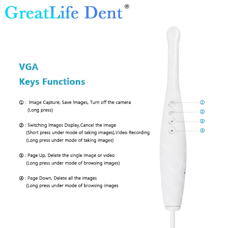 US Stock Dental 24Inch High-Definition Digital SONY CCD Monitor Intraoral Camera