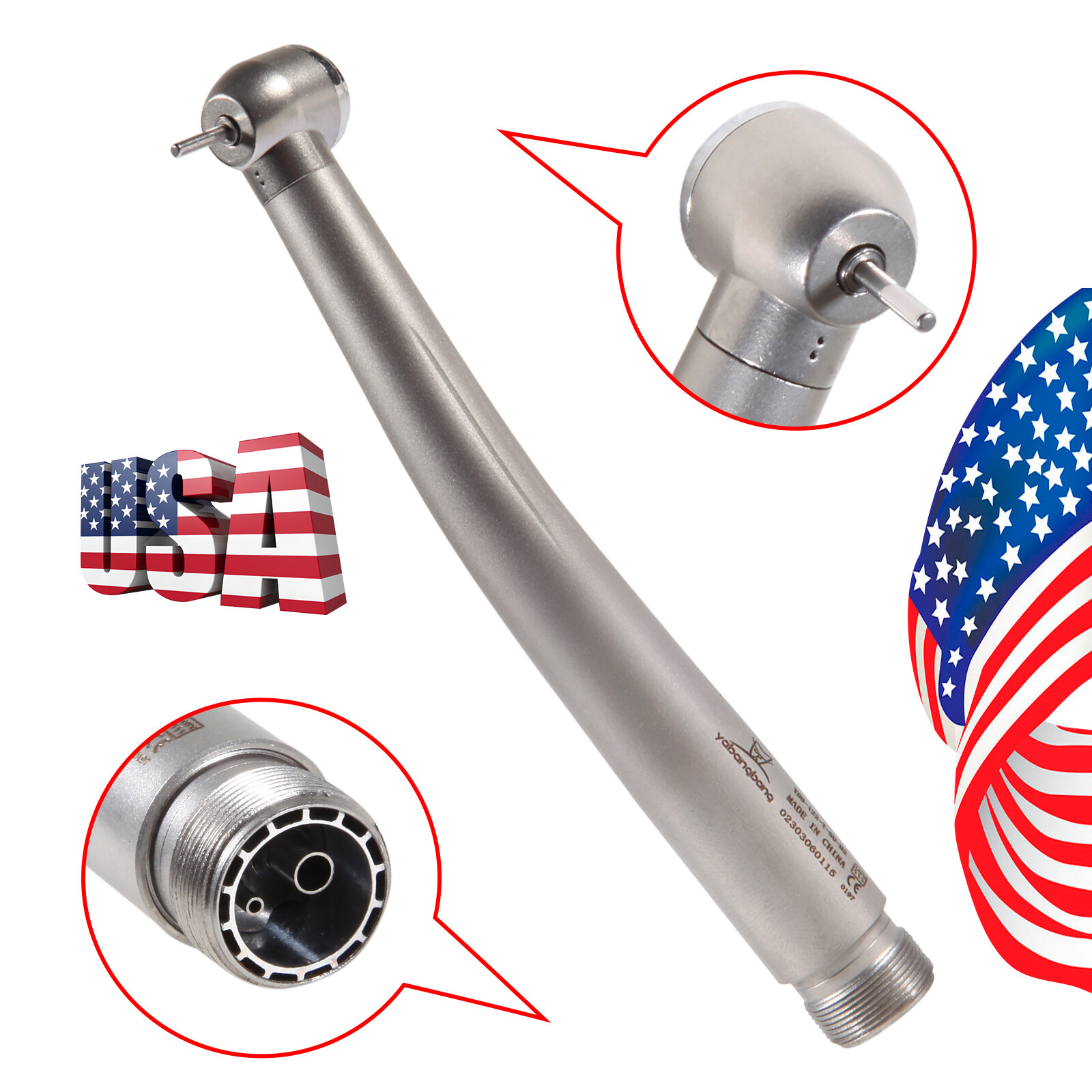 NSK KaV Style Dental high speed handpiece 2/4 Holes Turbine Large Head FXZ