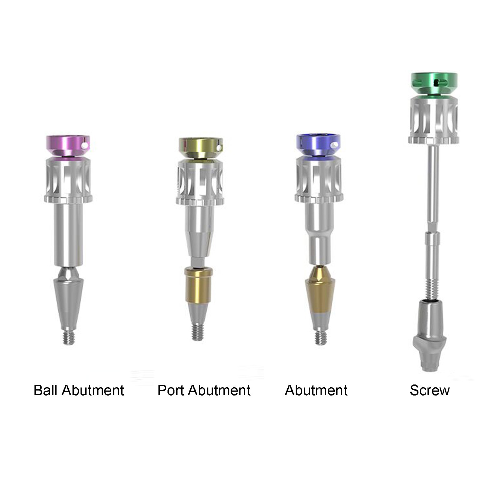 Universal Implant Drivers Kit Prosthetic Hex Screwdrivers Locator Manual Adapter