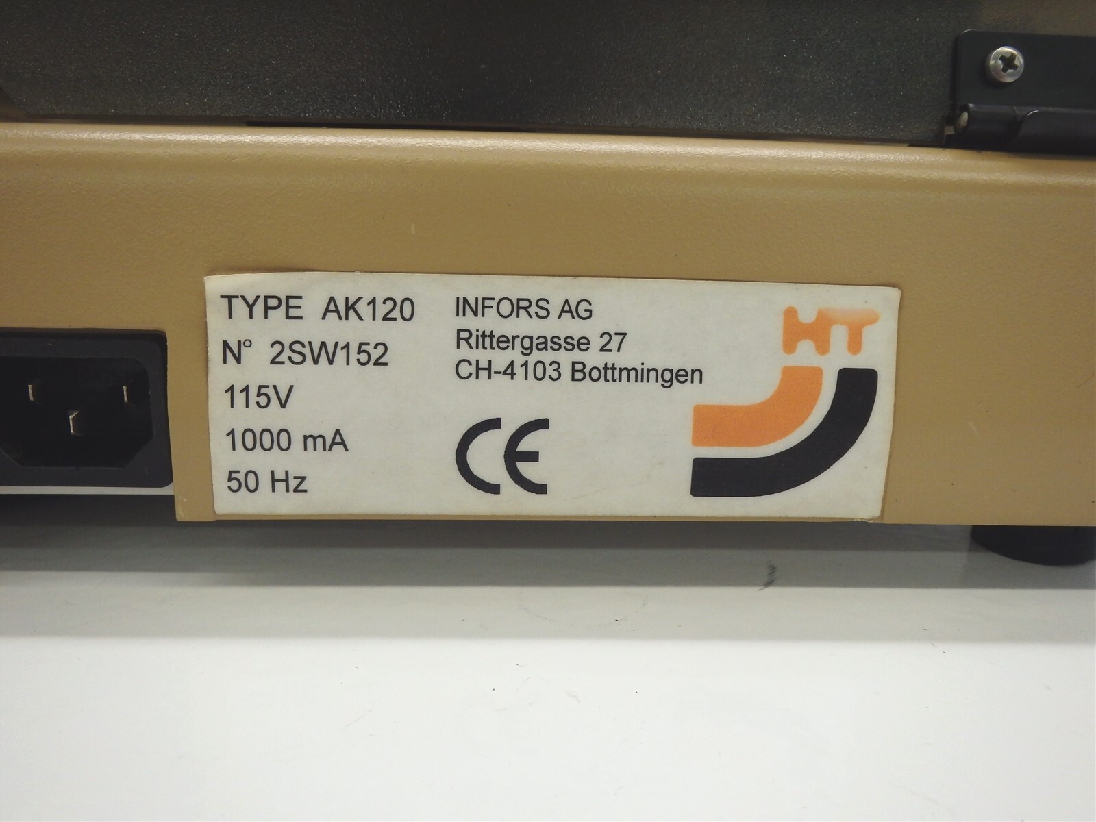 Infors Microtec AK120 HT Bench Top Lab Incubator