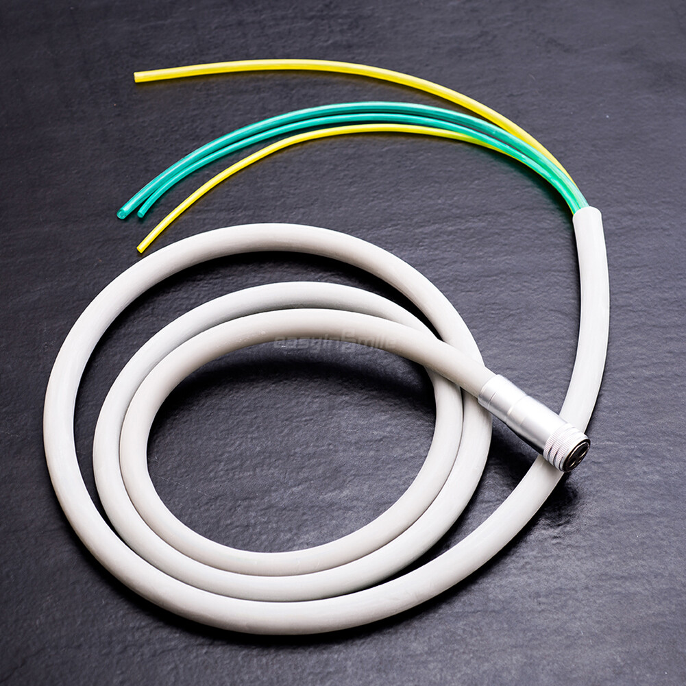 Dental Silicone Tubing/Hose/Tube Connector 2/4 Holes fits High speed Handpieces
