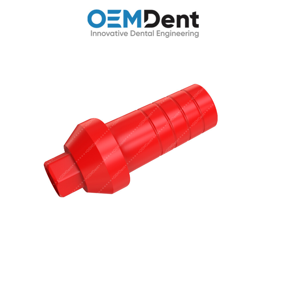 Straight Anatomic Fully Castable Abutment – AB Dent® Hexagon 2.42mm Compatible