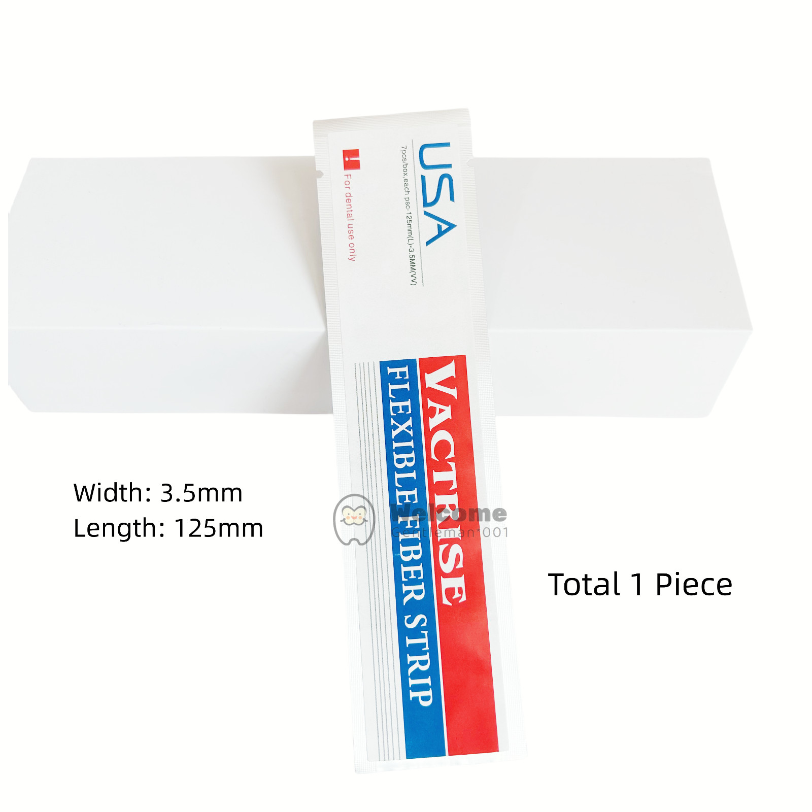 Dental Glass Fiber Splint Retainer Strip Light Cure Composite Resin Bonding