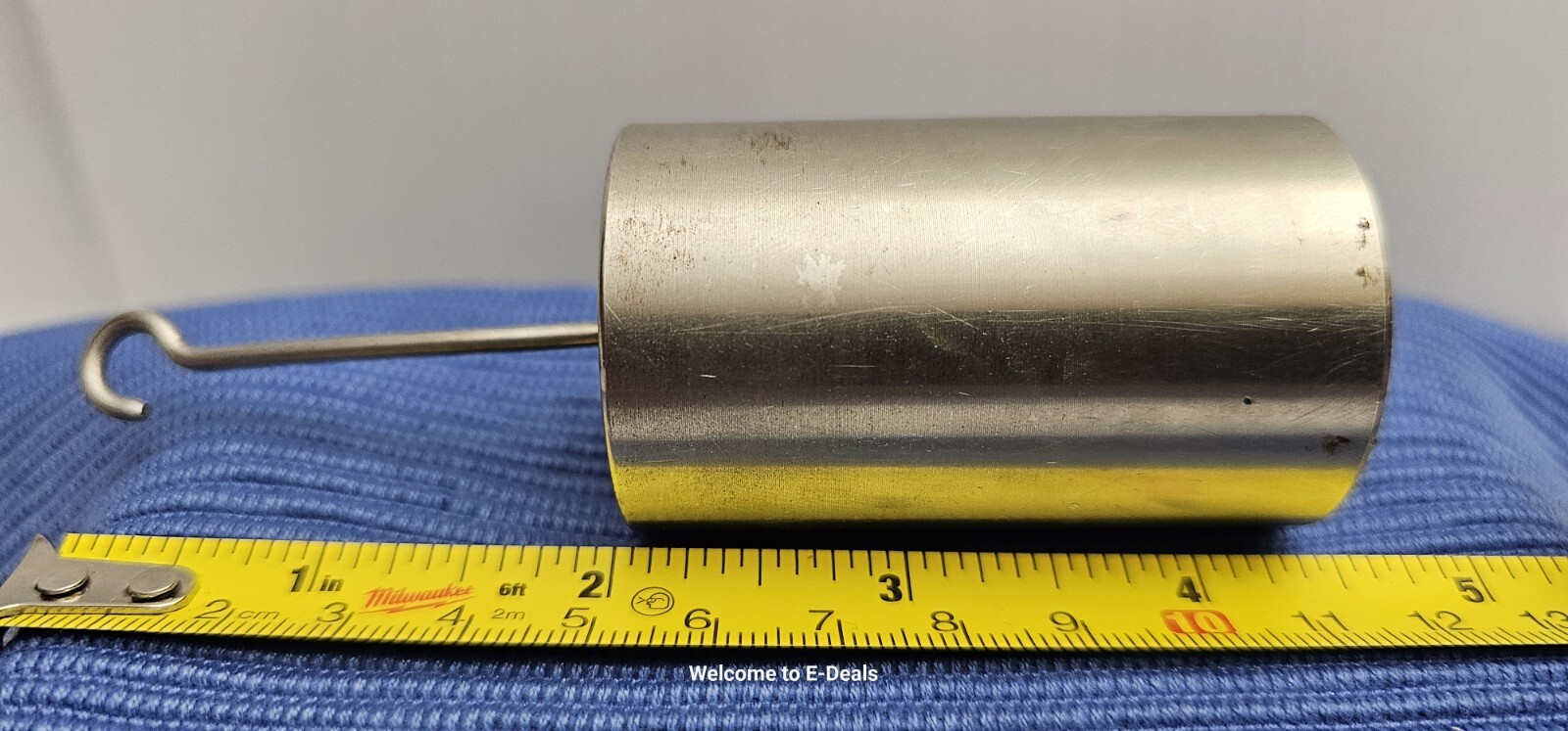 Calibration Weight Double Hooked Weight Stainless Steel 500 grams