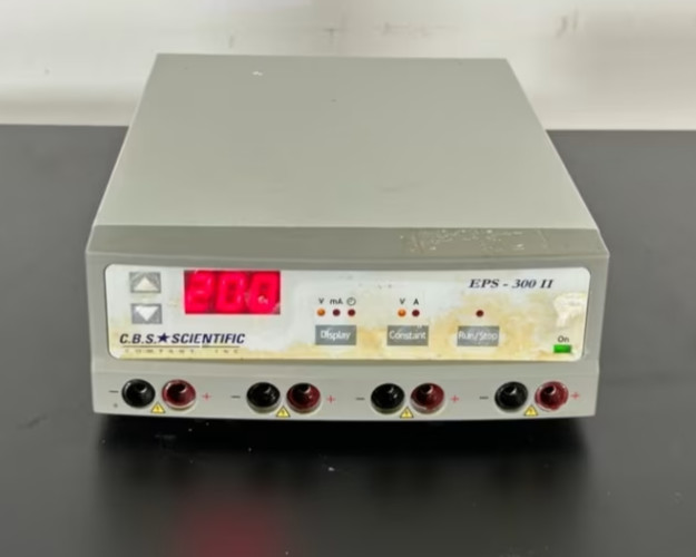 CBS Scientific EPS-300 II Electrophoresis Power Supply 90W 120VAC 50/60Hz