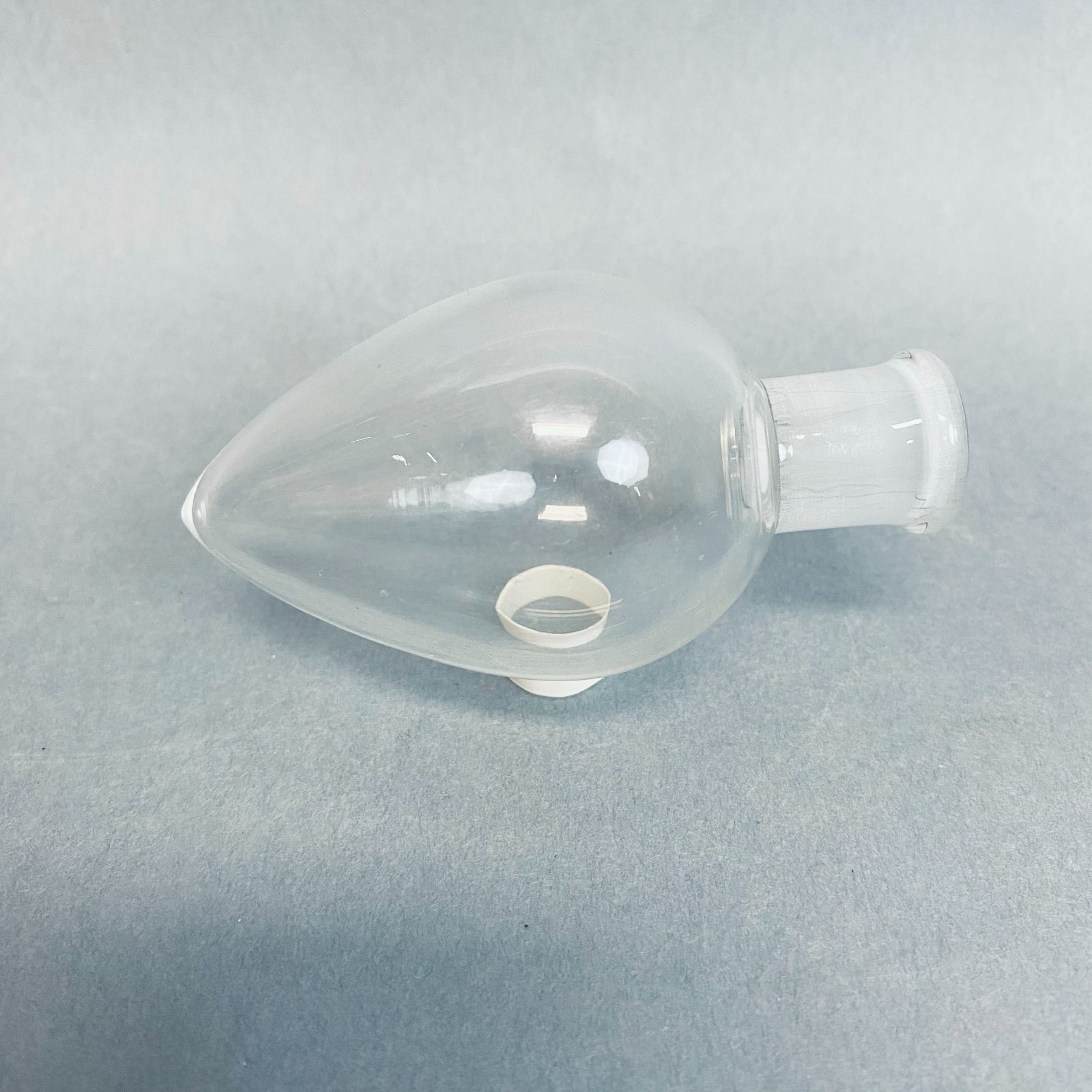Assorted 50 ml Pear Shaped Flask 14/20 Joint Lot of 5 Flasks