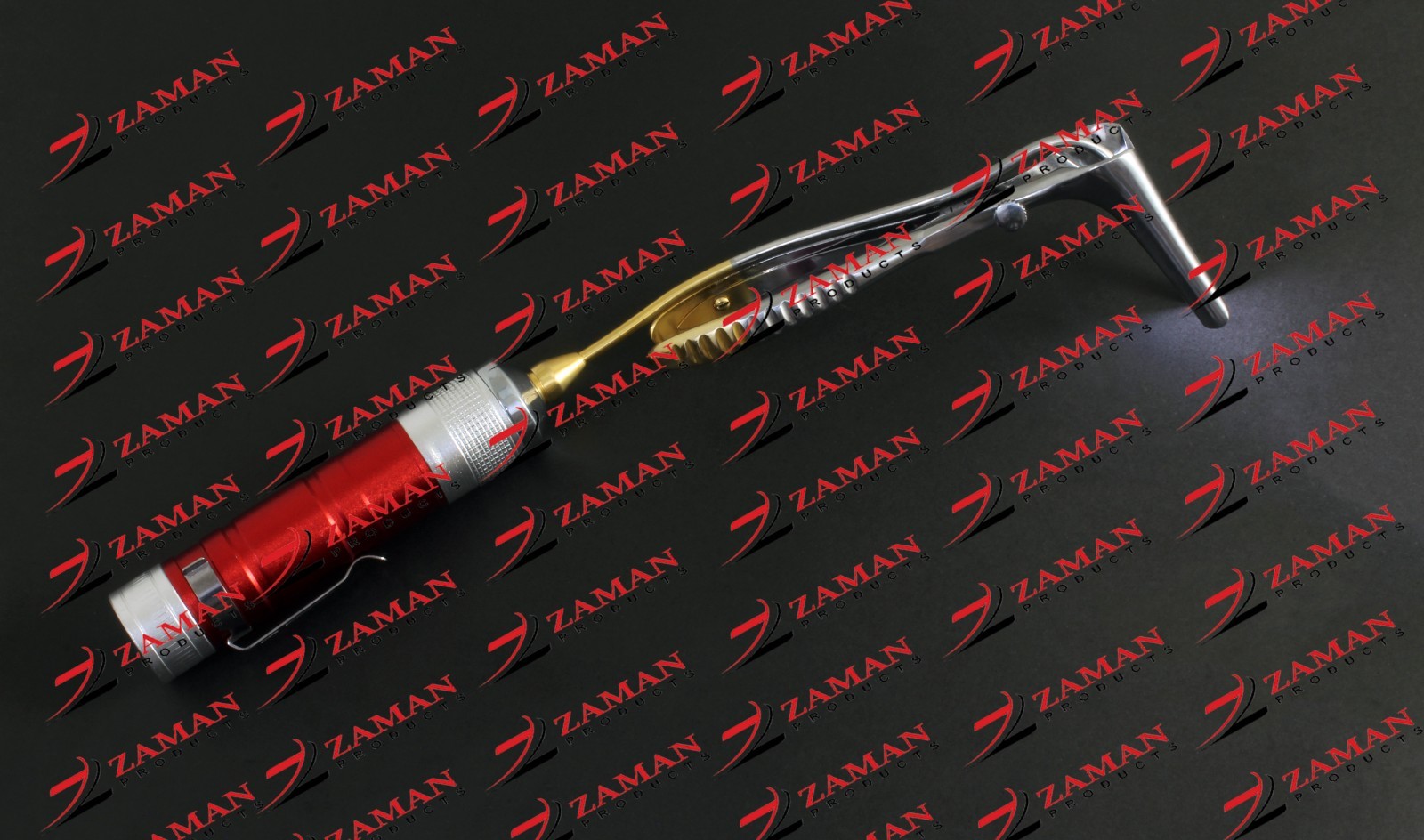 Cottle Nasal Speculum 55 to 85 mm With Fiber Optic Light Guide By Zaman Products