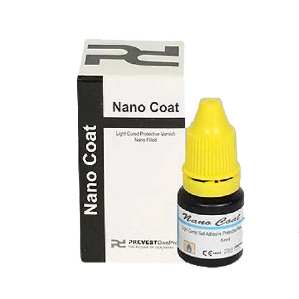 Dental NANO COAT Light Cured Protective Varnish 5ml Pack Nano Filled