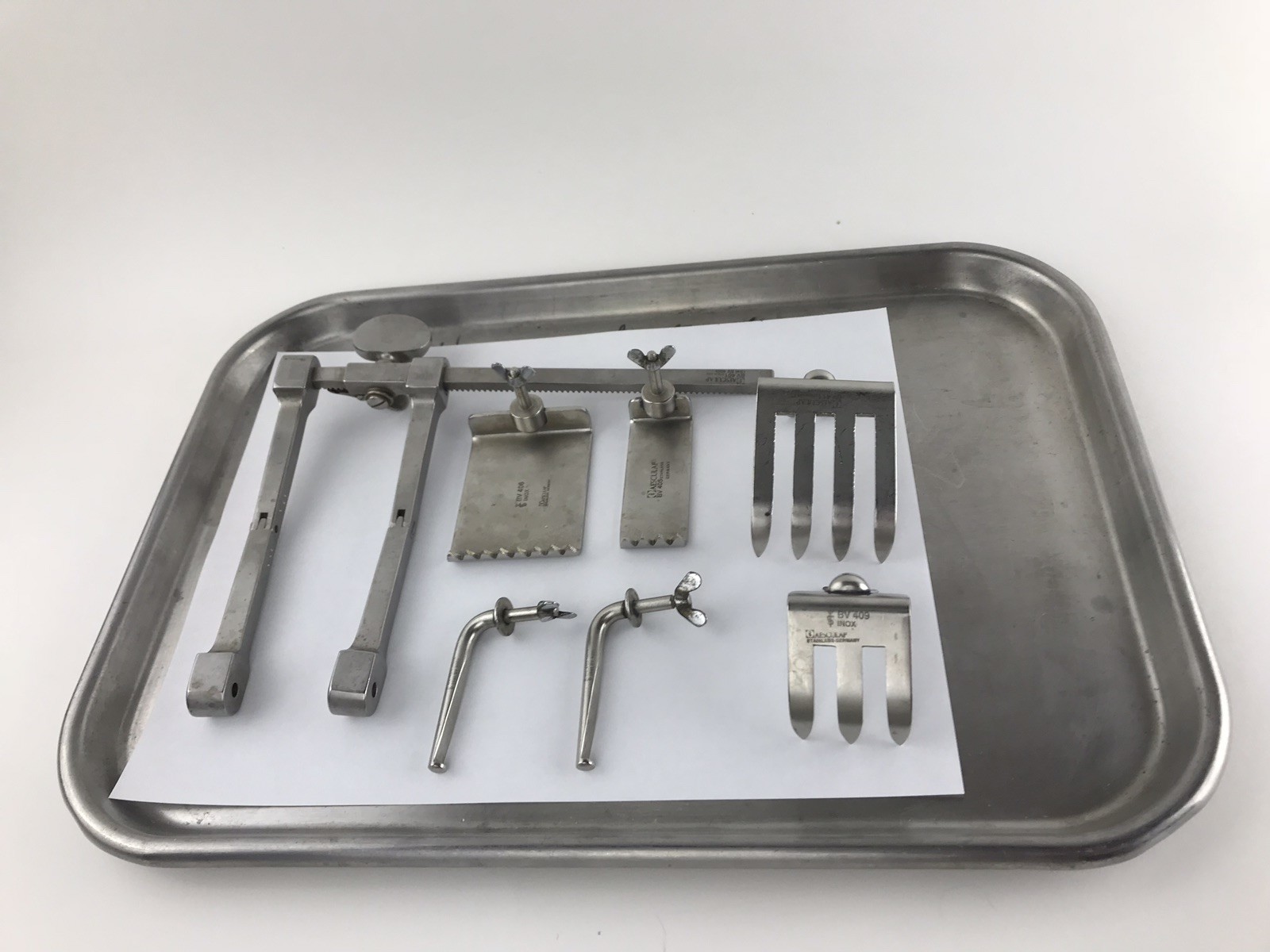 Aesculap BV400 Series Retractor Package BV401 BV409 BV403 INOX BV411 BV405 BV406