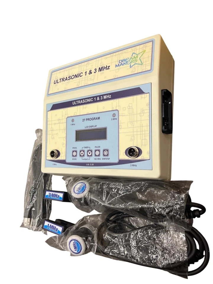US Pro Ultrasound Therapy 1MHz & 3MHzHome Use Physical Machine (FREE N SHIPING)