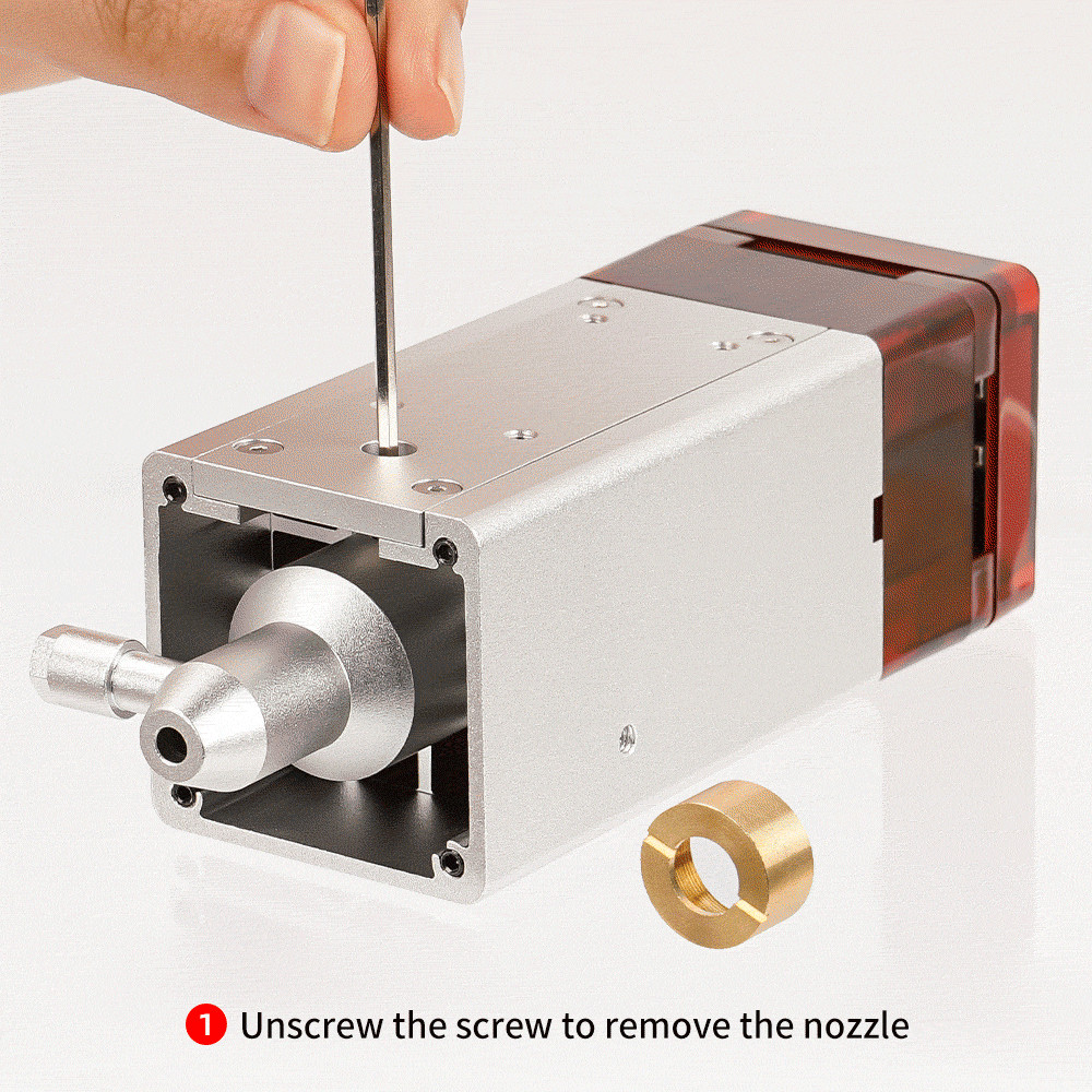 80W 12V Laser Engraver Cutting Module 10W Output Optical Power Air Assistance