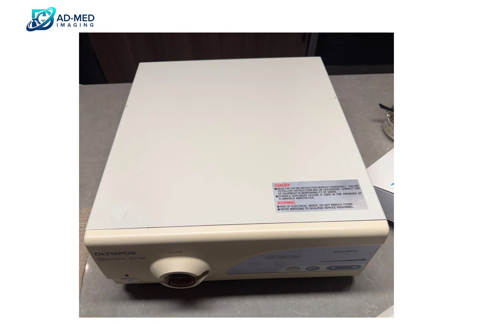 Olympus EVIS EXERA CV-160 Video Processor System CLV-160 Xenon Light Source.