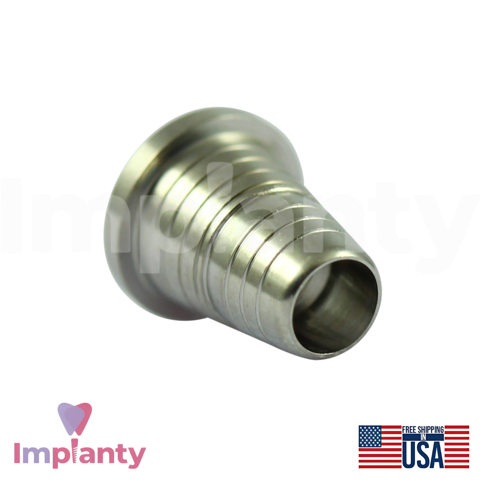 5x AB Dental Compatible Ø4.9mm Titanium Conical Sleeve For Multi Unit P64