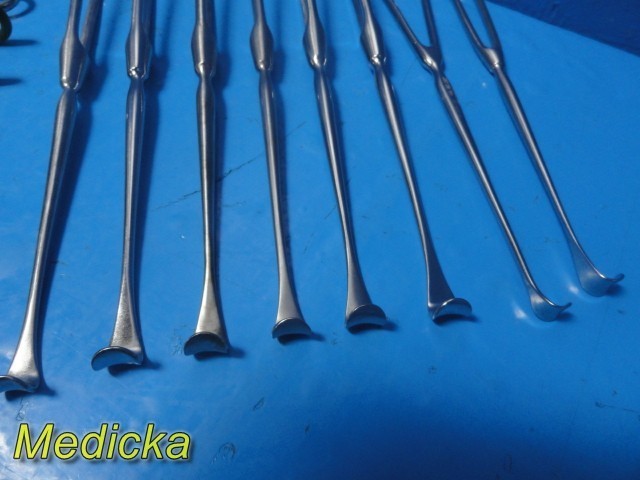 20x Cushing Nerve & Vein Retractors Sklar Codman Storz Jarit Lawton ~ 39997
