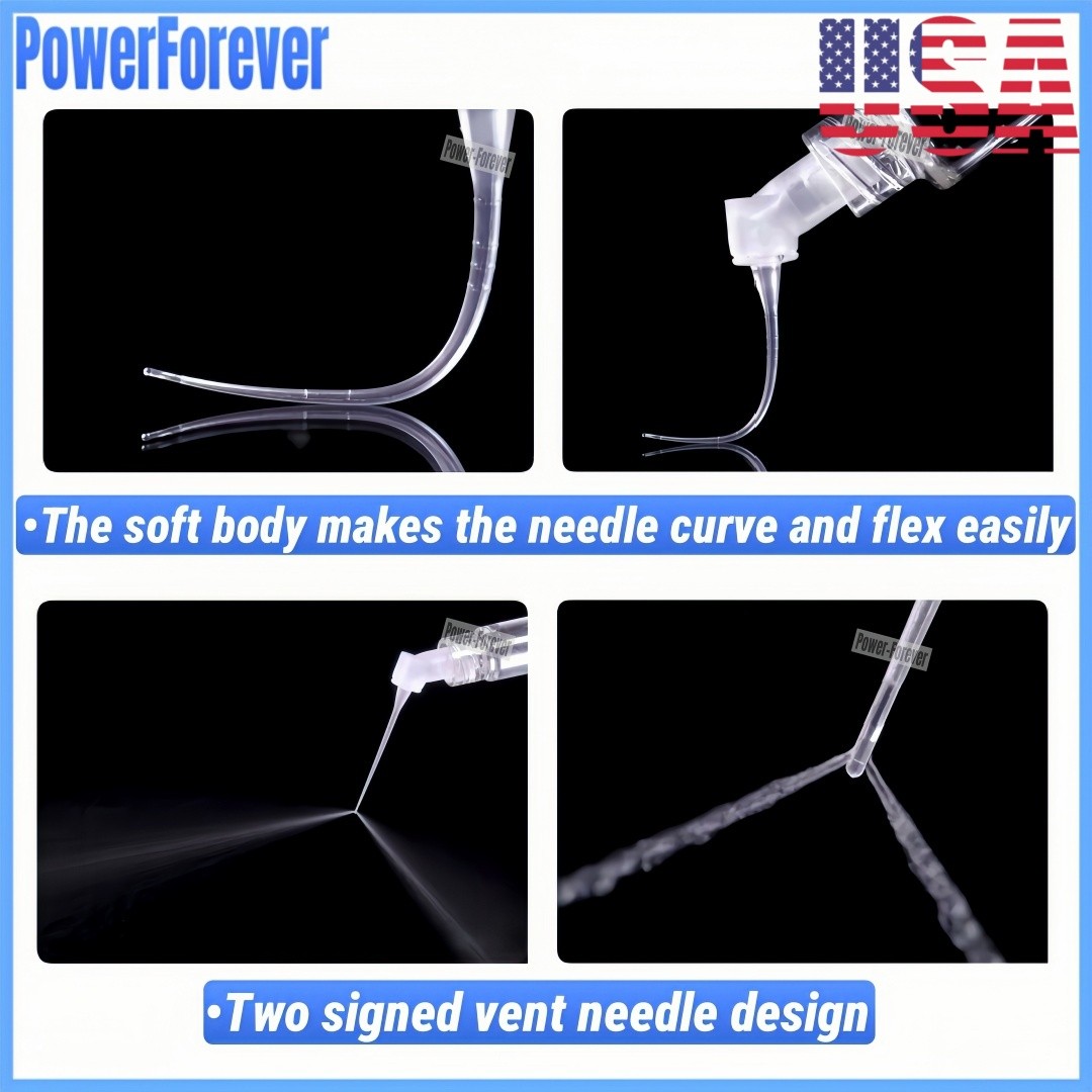 USA Dental PD Irrigator Tips Endo Root Canal Irrigation IrriFlex Style Flexible