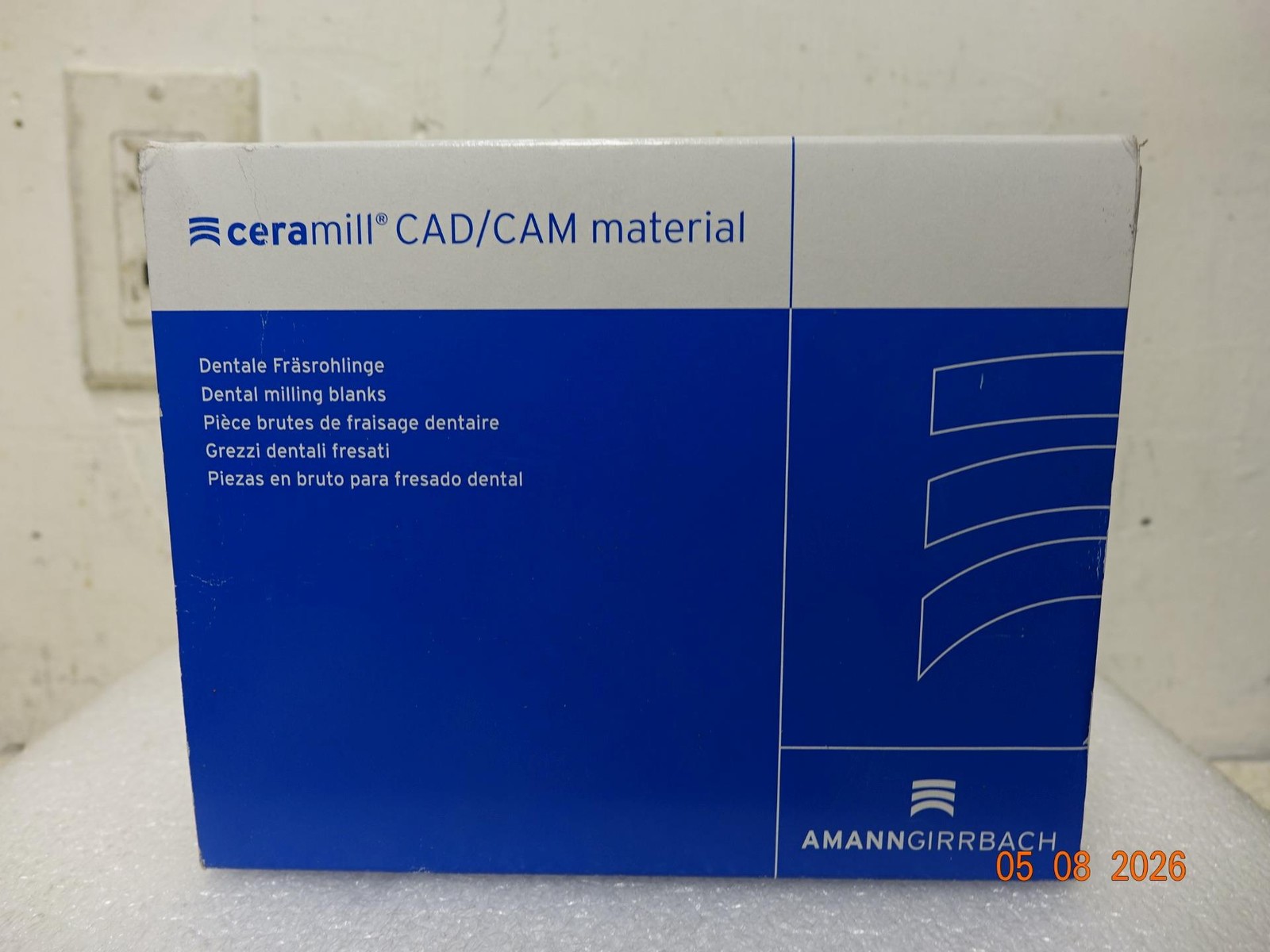 Ceramill Zolid fx ML 0 A1 98×16 N ZrO2 Zirconia Dental Disc ~ Sealed New
